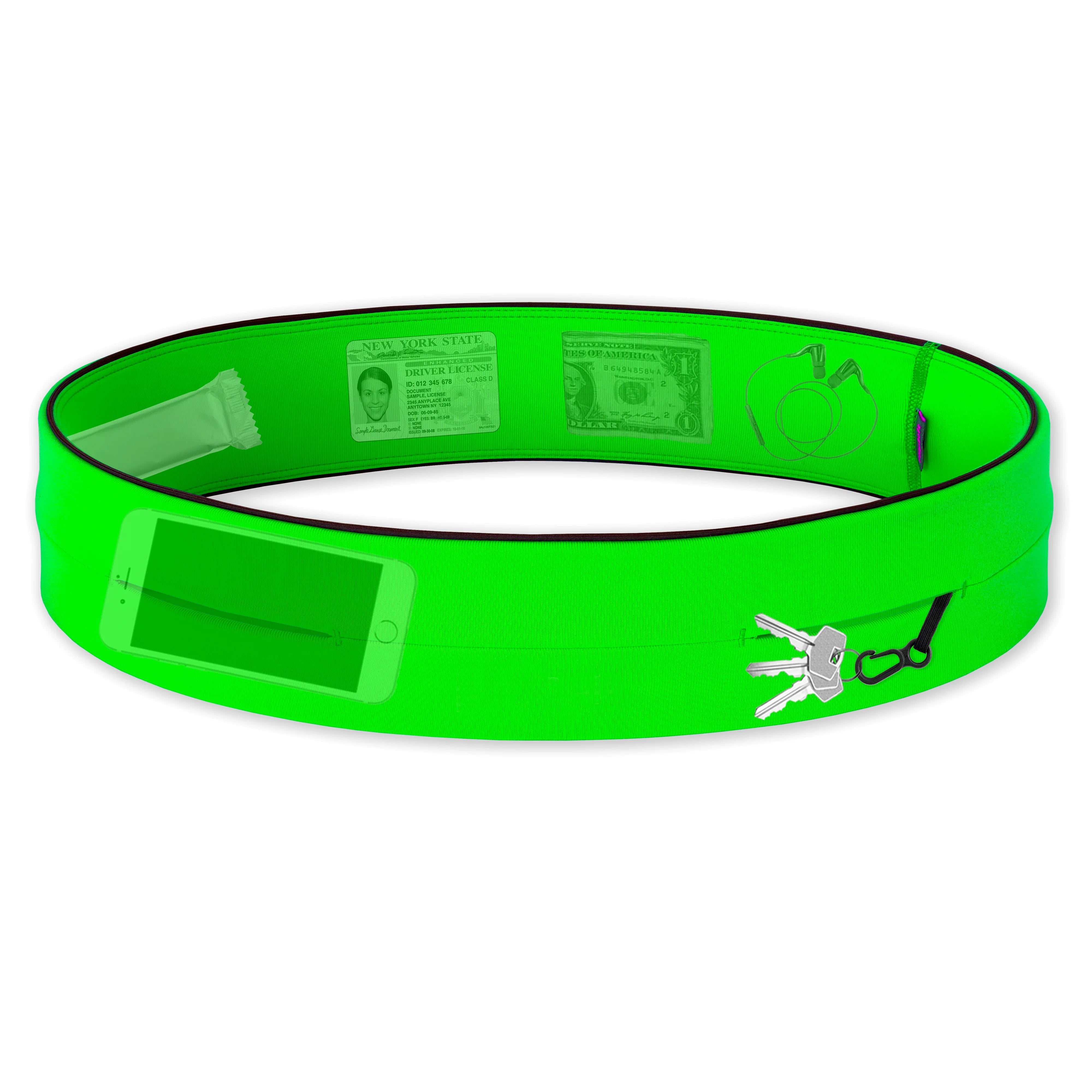 Classic Running Belt – Phone, Keys, and Fitness Belt