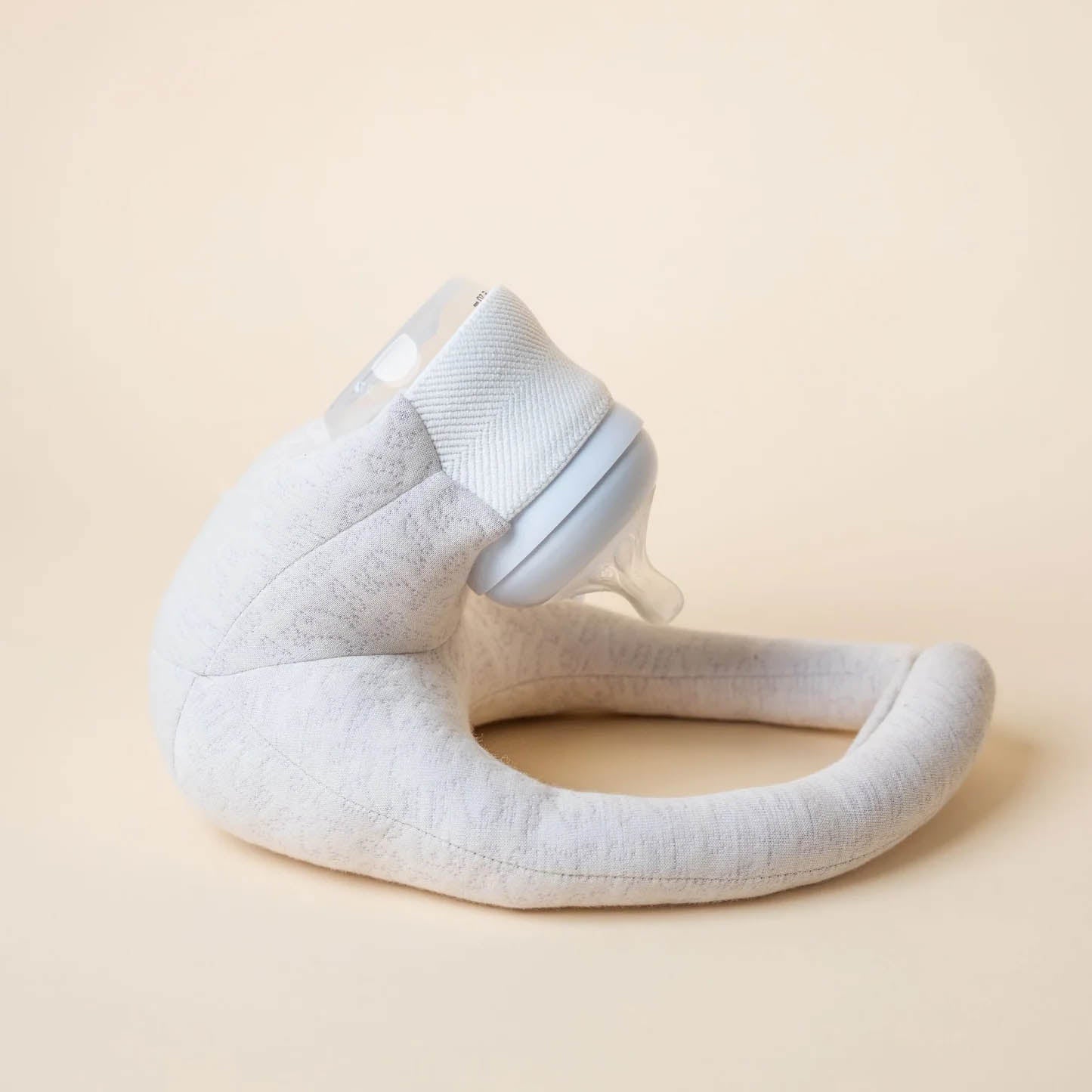 Baby Bottle Pillow Holder for Parents – "Hangry" | 77% Organic Cotton