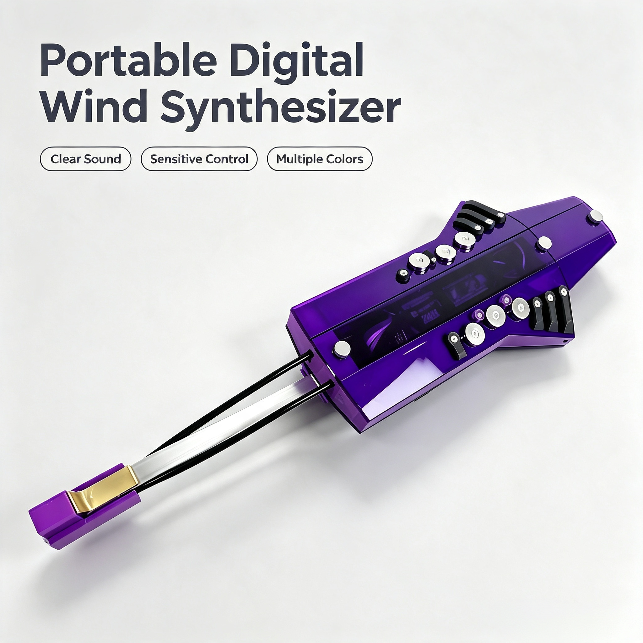 Breathe. Glide. Express. Digital Wind Control with Stainless Precision.