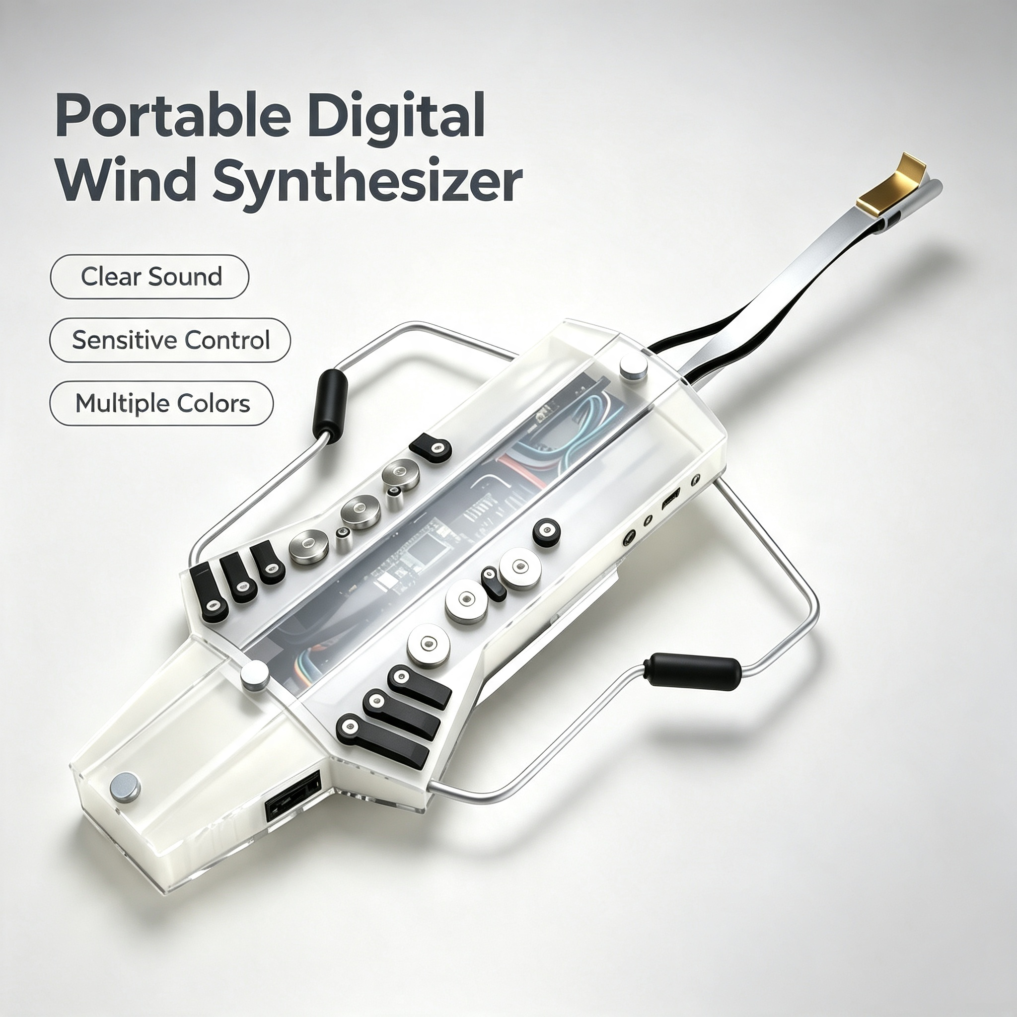 Breathe. Glide. Express. Digital Wind Control with Stainless Precision.
