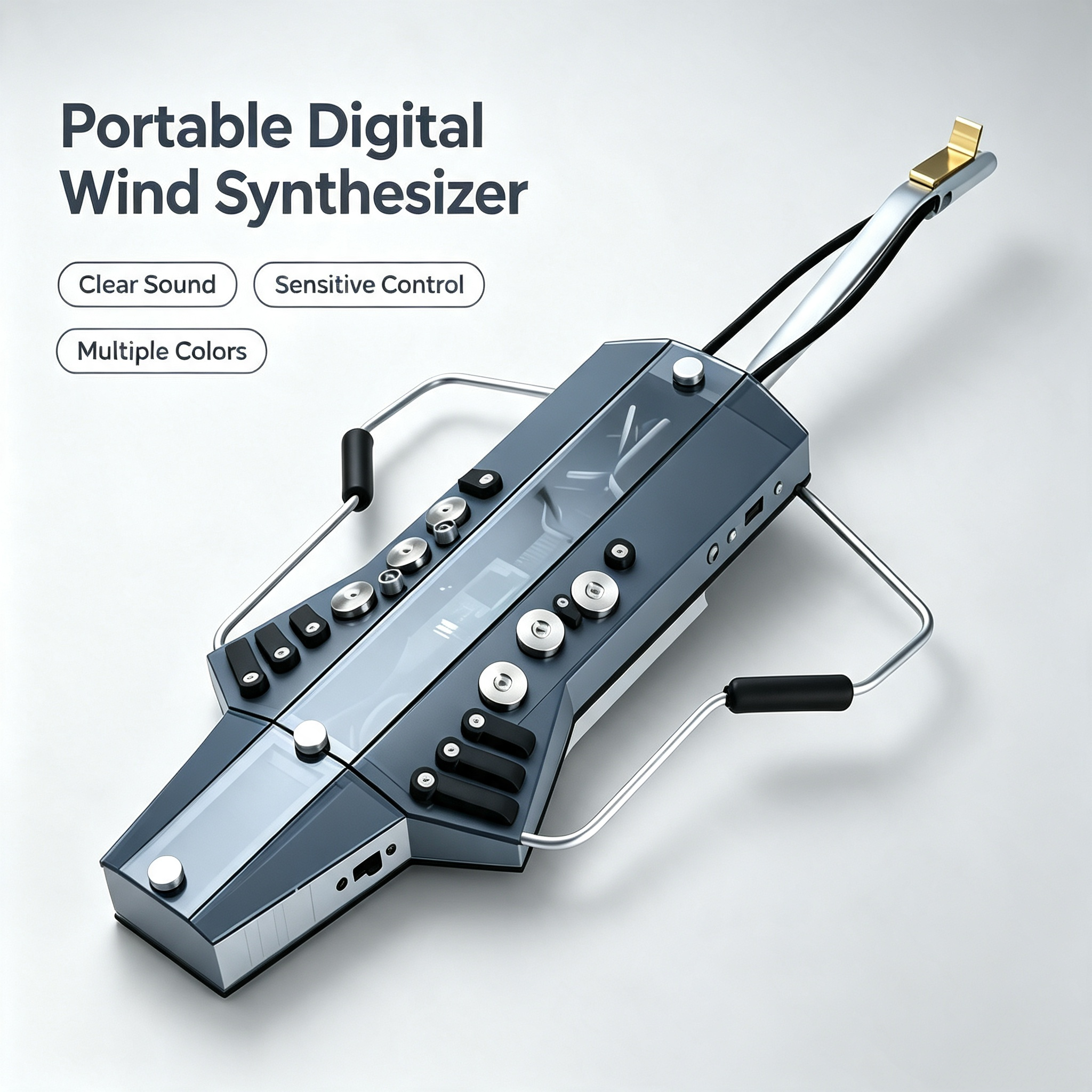 Breathe. Glide. Express. Digital Wind Control with Stainless Precision.
