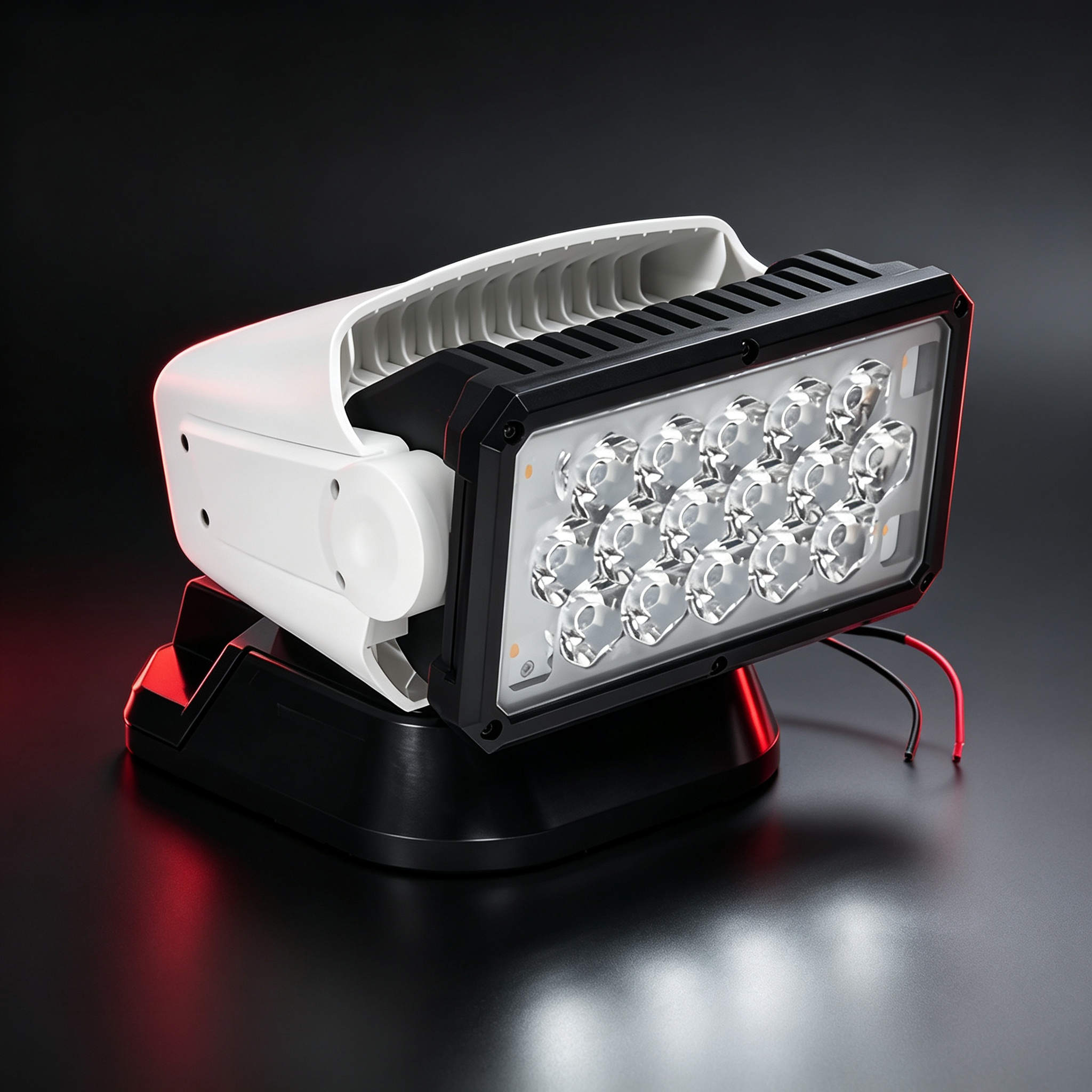 Remote-Control LED Searchlight-Ultra-Bright Long-Range Outdoor Spotlight