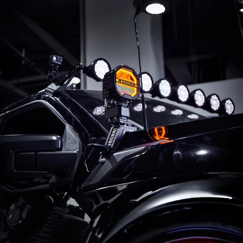 Remote Adjustable LED Spotlight Pair – High Power Off-Road Lighting System