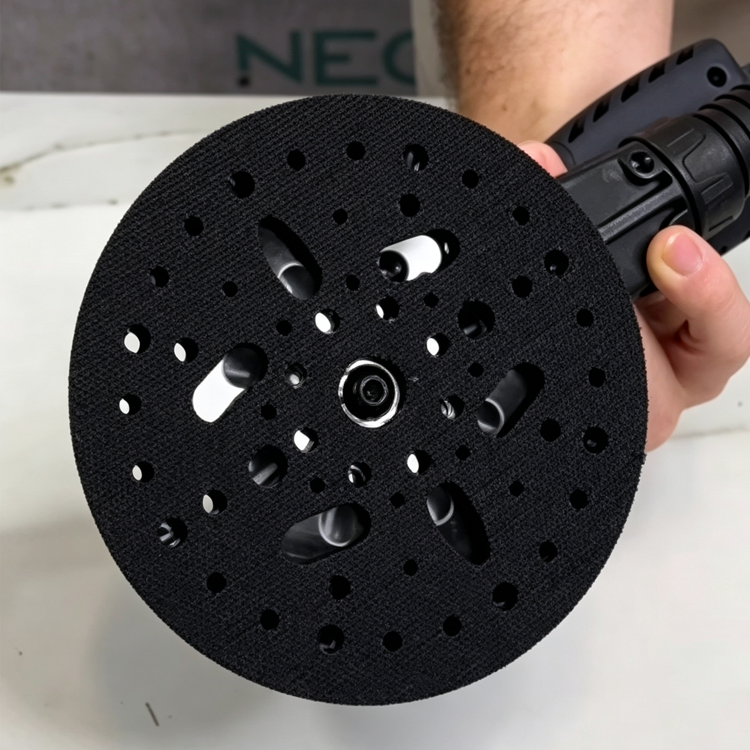 Brushless Random Orbital Sander-Powerful Dual-Speed Surface Finishing Tool