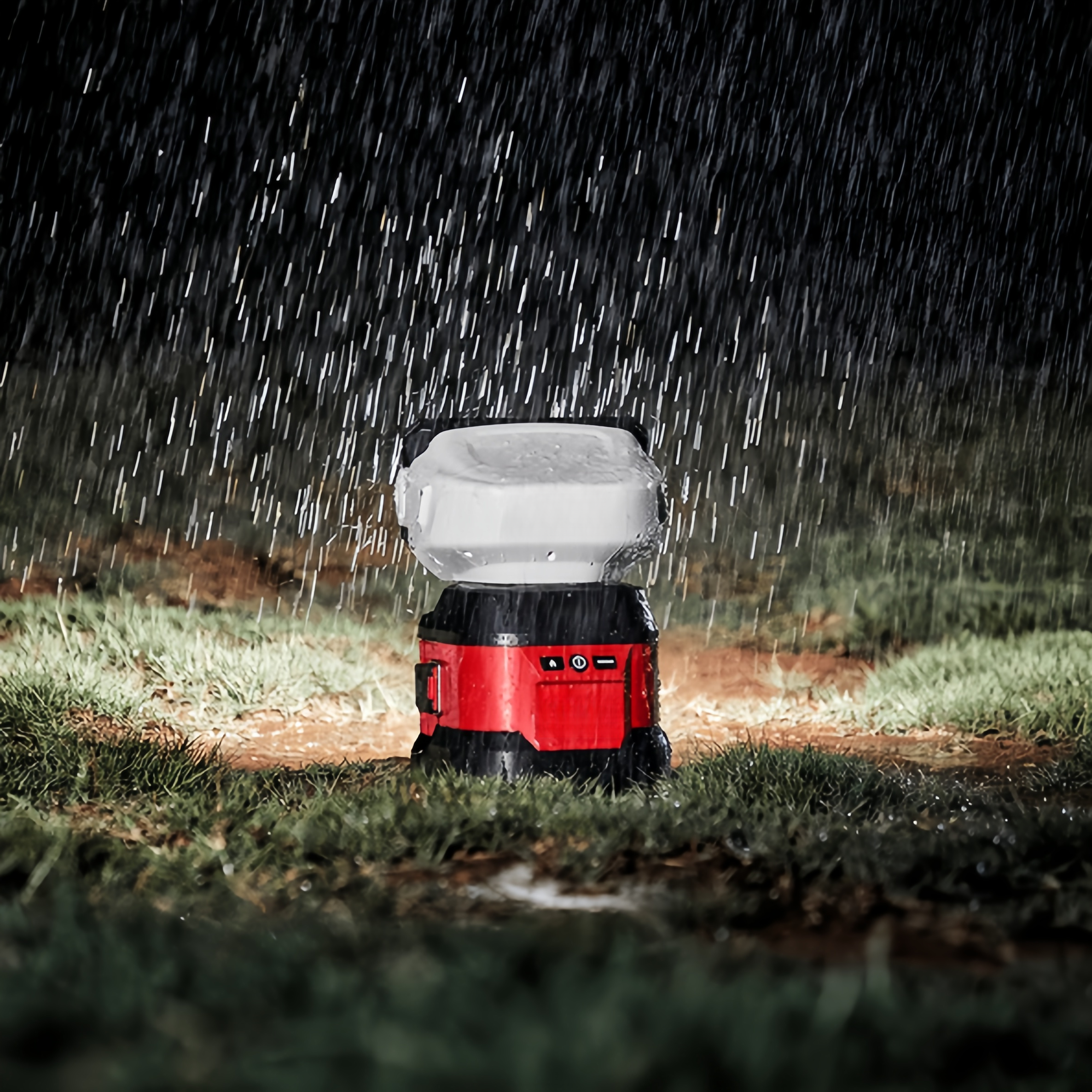Remote-Control LED Searchlight-Ultra-Bright Long-Range Outdoor Spotlight