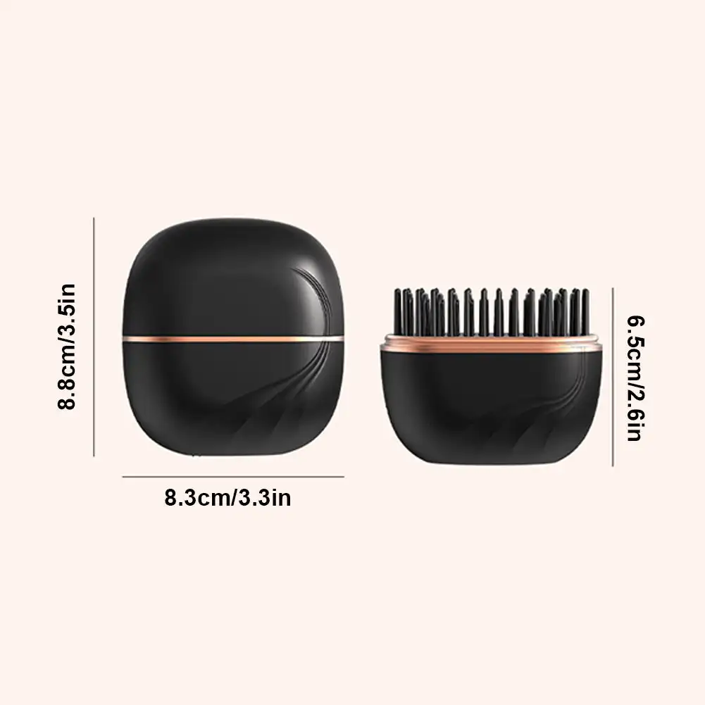 Mini Hair Straightening Comb ,Wireless Charging