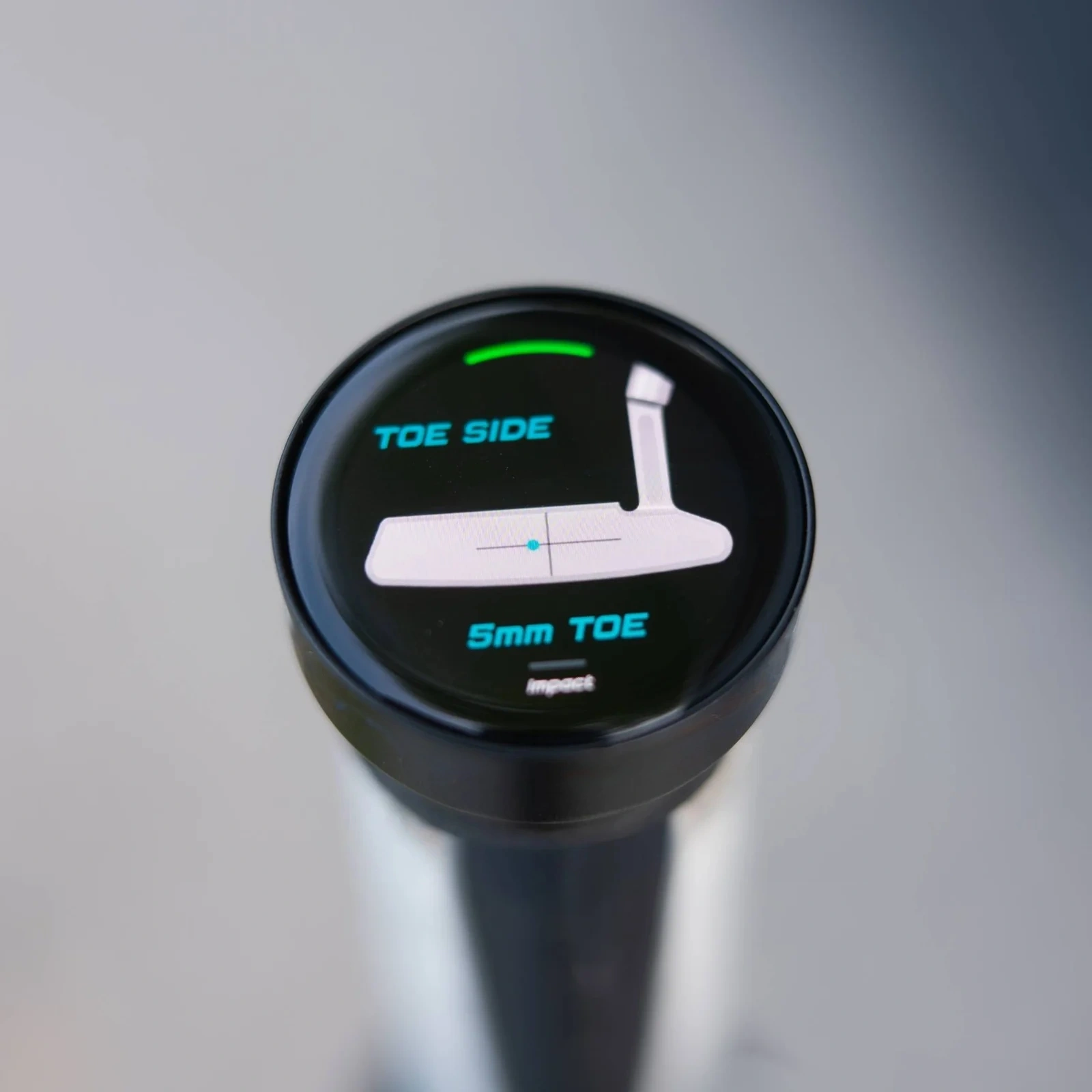 Smart Golf Putting Analyzer-Real-Time Stroke Sensor with AMOLED Touch Display & Precision Training System