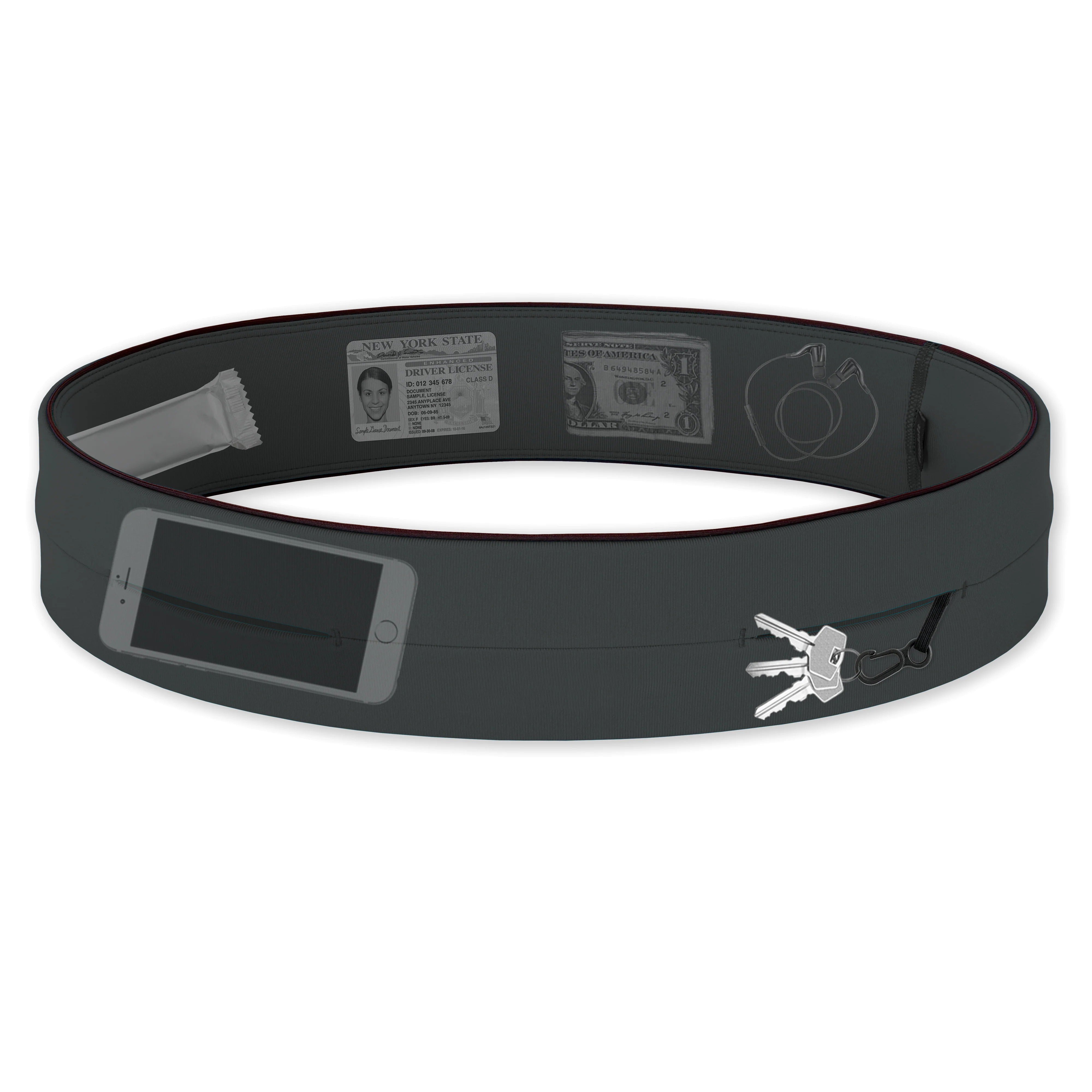 Classic Running Belt – Phone, Keys, and Fitness Belt