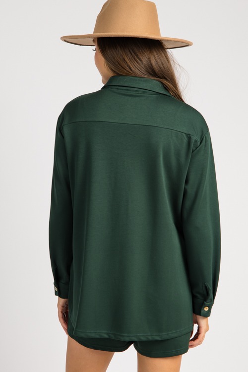 All In One Button Down Shirt Romper