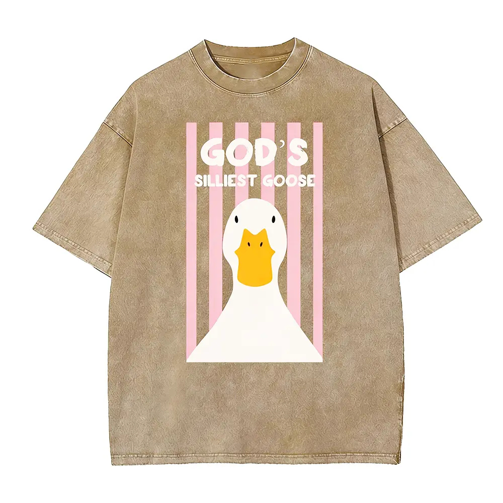 God's Silliest Goose Washed T-Shirt