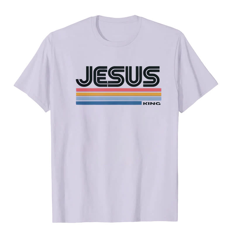 Retro Jesus King T-Shirt(buy 2 free shipping!!!)