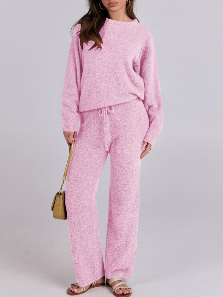 Fuzzy Fleece Lounge Sets 2 Piece Outfits (Buy 2 Free Shipping)