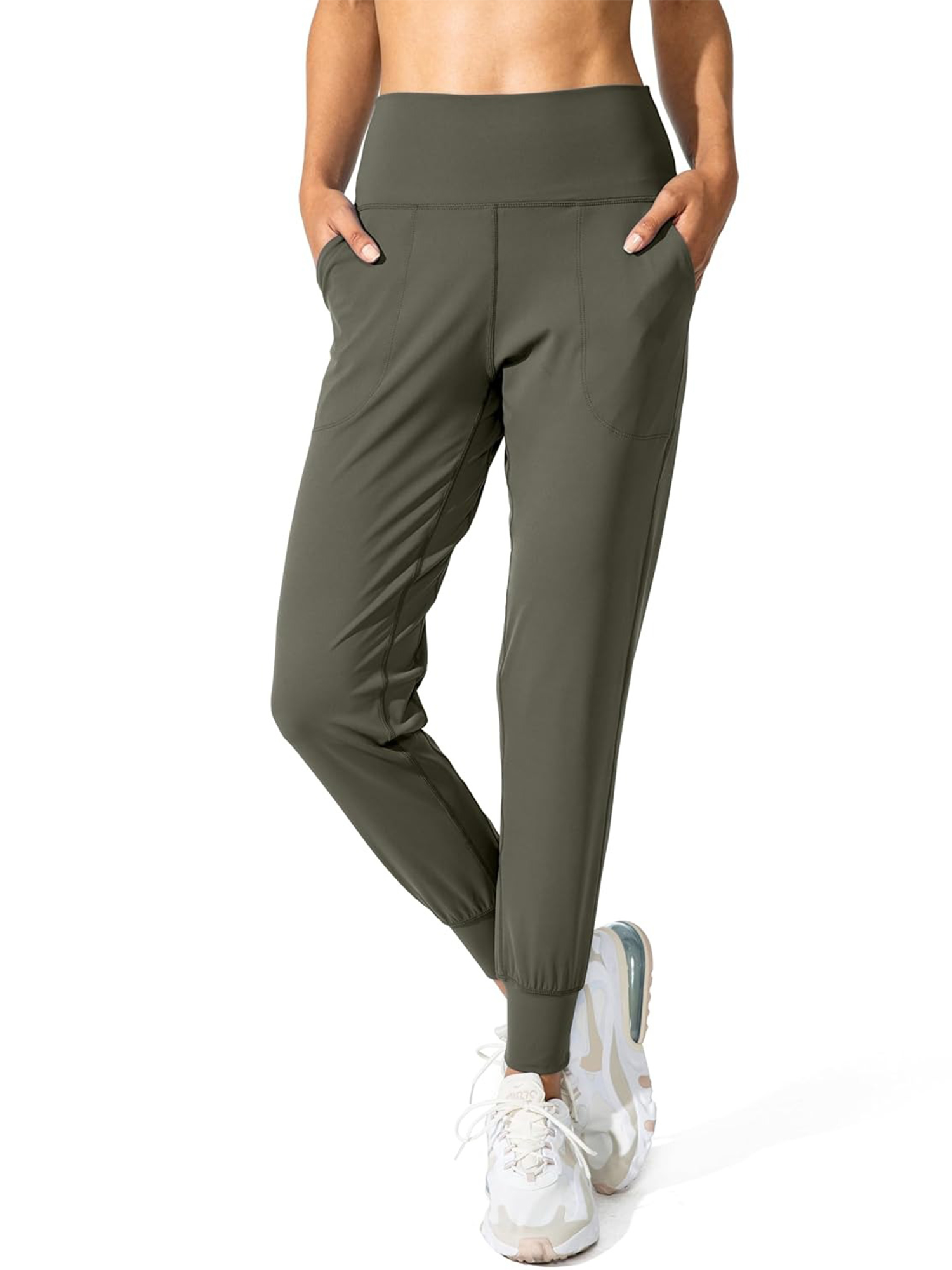 HOT SALE Women's Joggers High Waisted Yoga Pants with Pockets