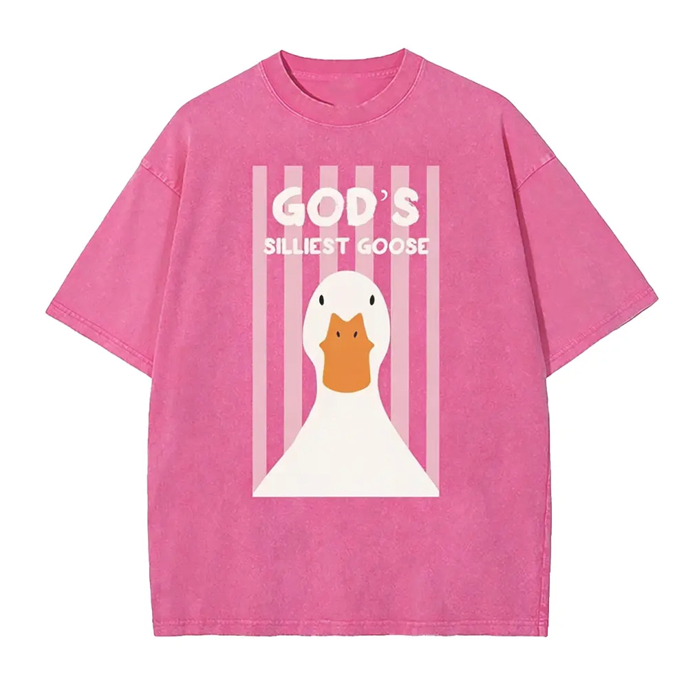God's Silliest Goose Washed T-Shirt