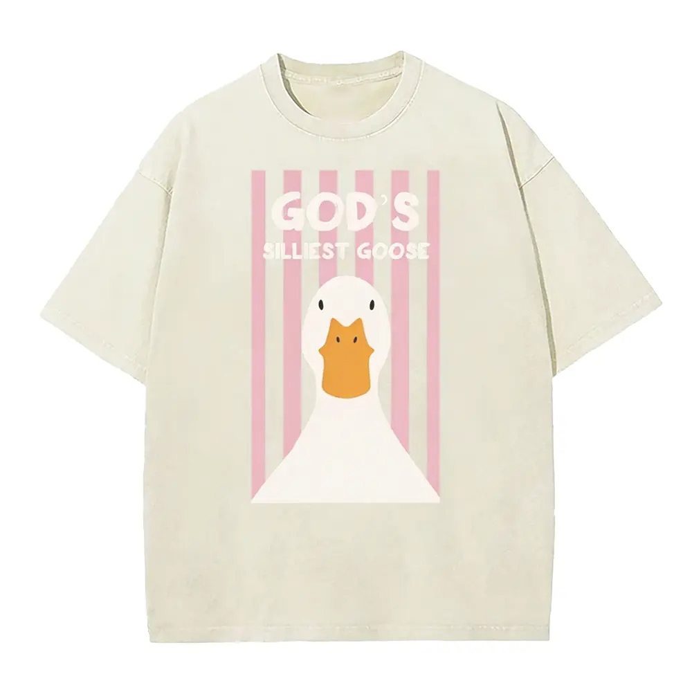 God's Silliest Goose Washed T-Shirt
