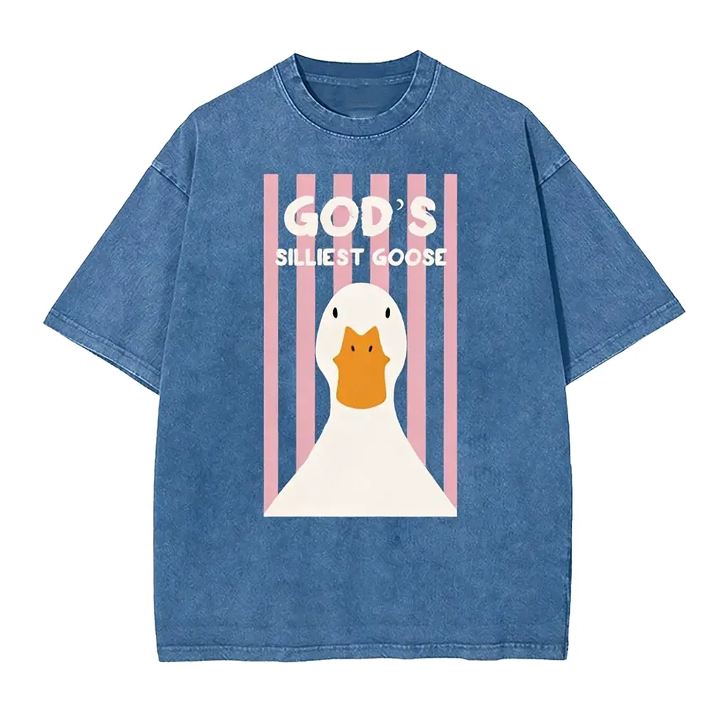 God's Silliest Goose Washed T-Shirt