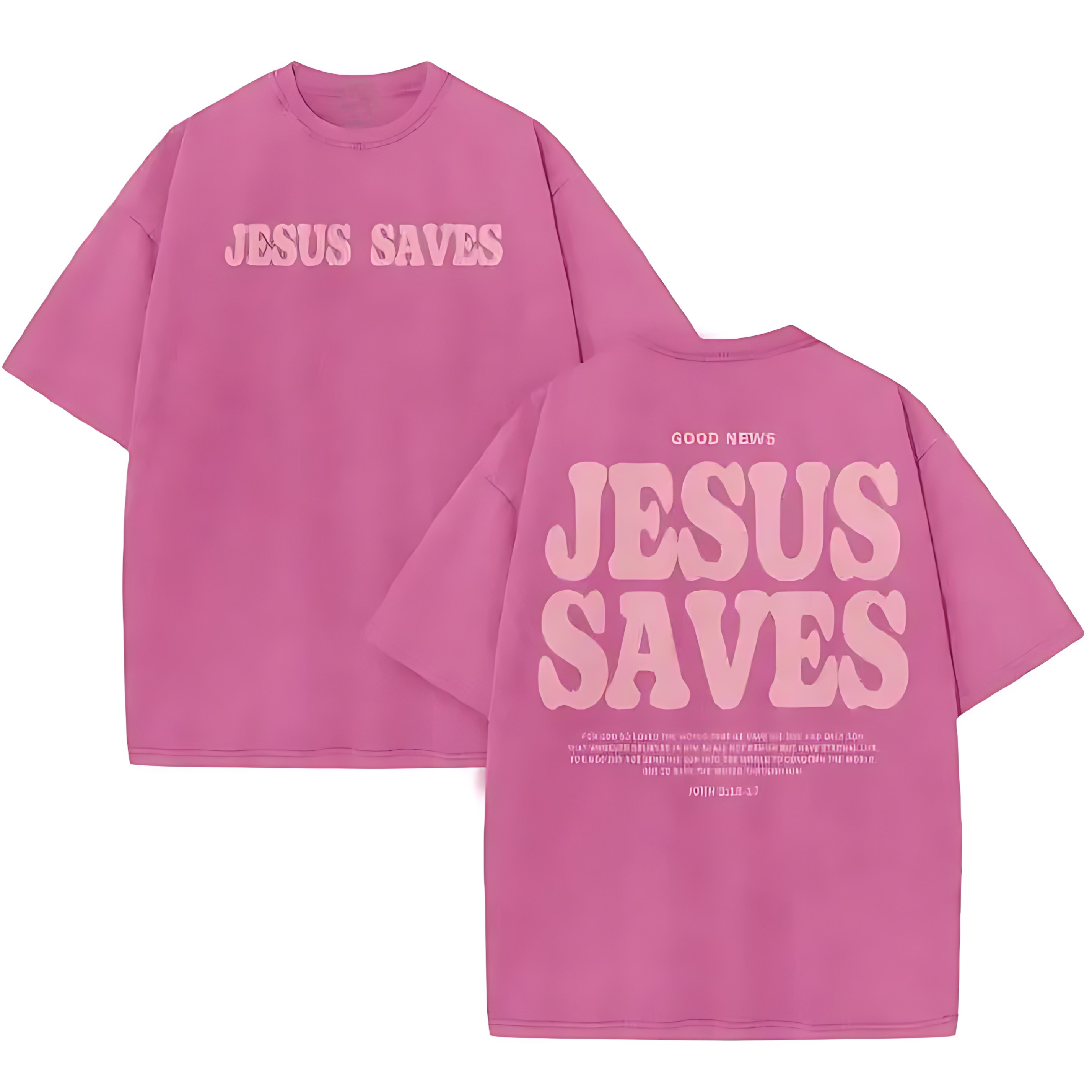 Jesus Saves Vintage Washed T-Shirt