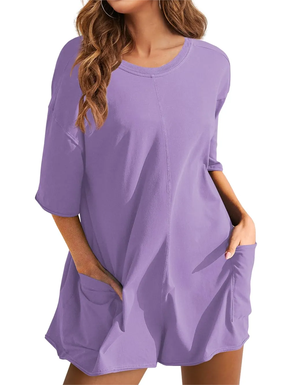 2024 Hot Shot Back V Neck Half Sleeve Jumpsuit (Buy 2 Free Shipping)