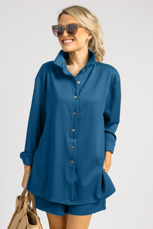 All In One Button Down Shirt Romper