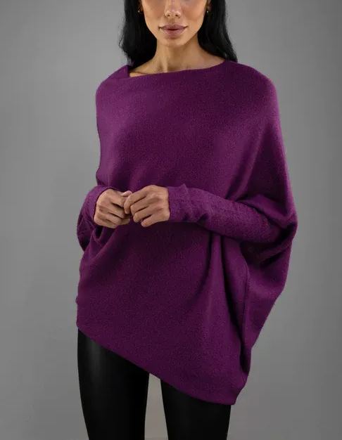 Asymmetric Draped Jumper (Buy 2 Free Shipping)