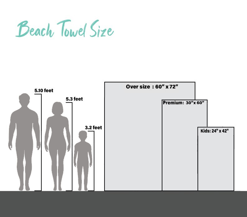 🏖️RETRO Multi Style Personalized Beach Towel