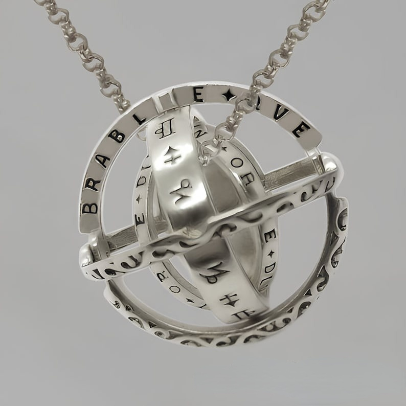 Rotating Astronomical Globe Finger Ring