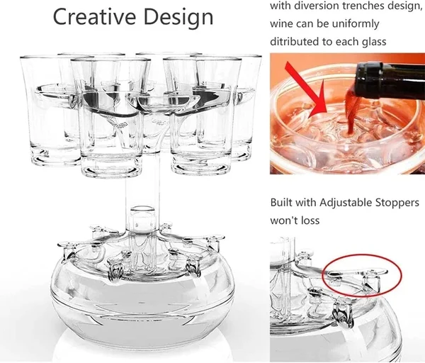 Summer Hot Sale Shot Glass Dispenser and Holder