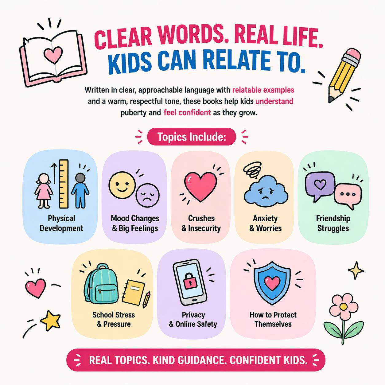 A Must-Read for Tween & Teen Boys and Girls | Real-Life Safety Guidance | Emotional Regulation + Mental Wellness Support | Private Puberty Education | A Guide to Emotional Growth, Mental Health, and Healthy Adolescent Development. tiktokshopspringglowup