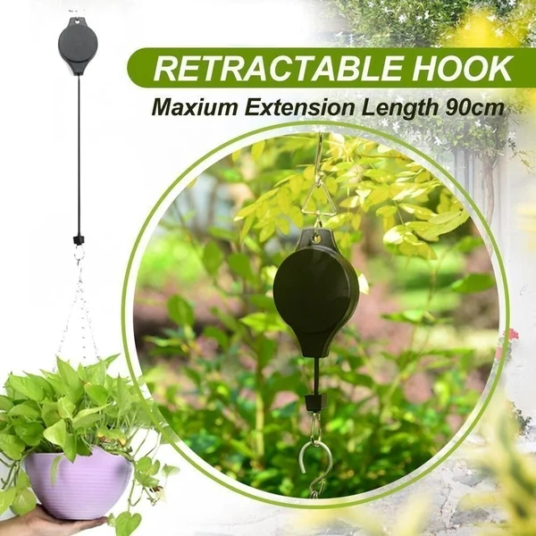🔥💥Blowout Sale 49% OFF💖🌳Plant Pulley Set For Garden Baskets Pots,
