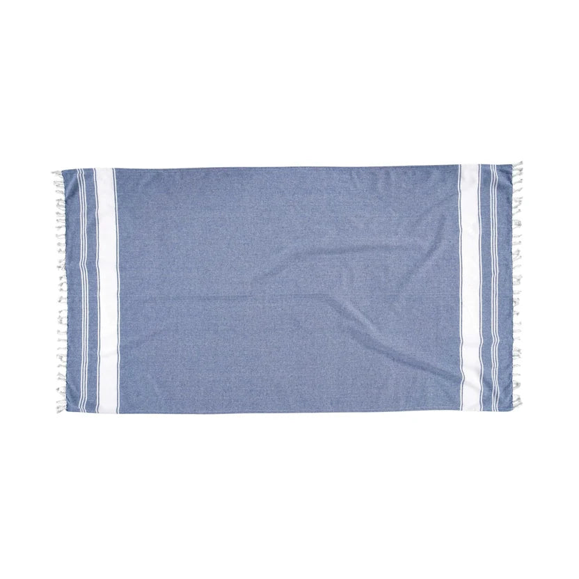 🌞🏖️Beach Towel – Lightweight Quick-Dry Sand-Free Hammam Towel for Beach, Pool & Travel