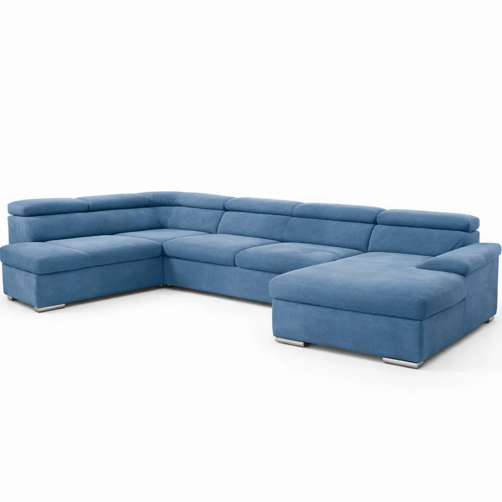 Divano angolare moderno e confortevole