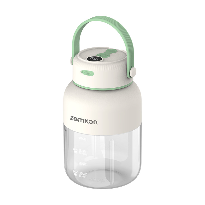 37oz Portable Blender Tumbler with Dual Lids, USB Rechargeable Juicer Cup