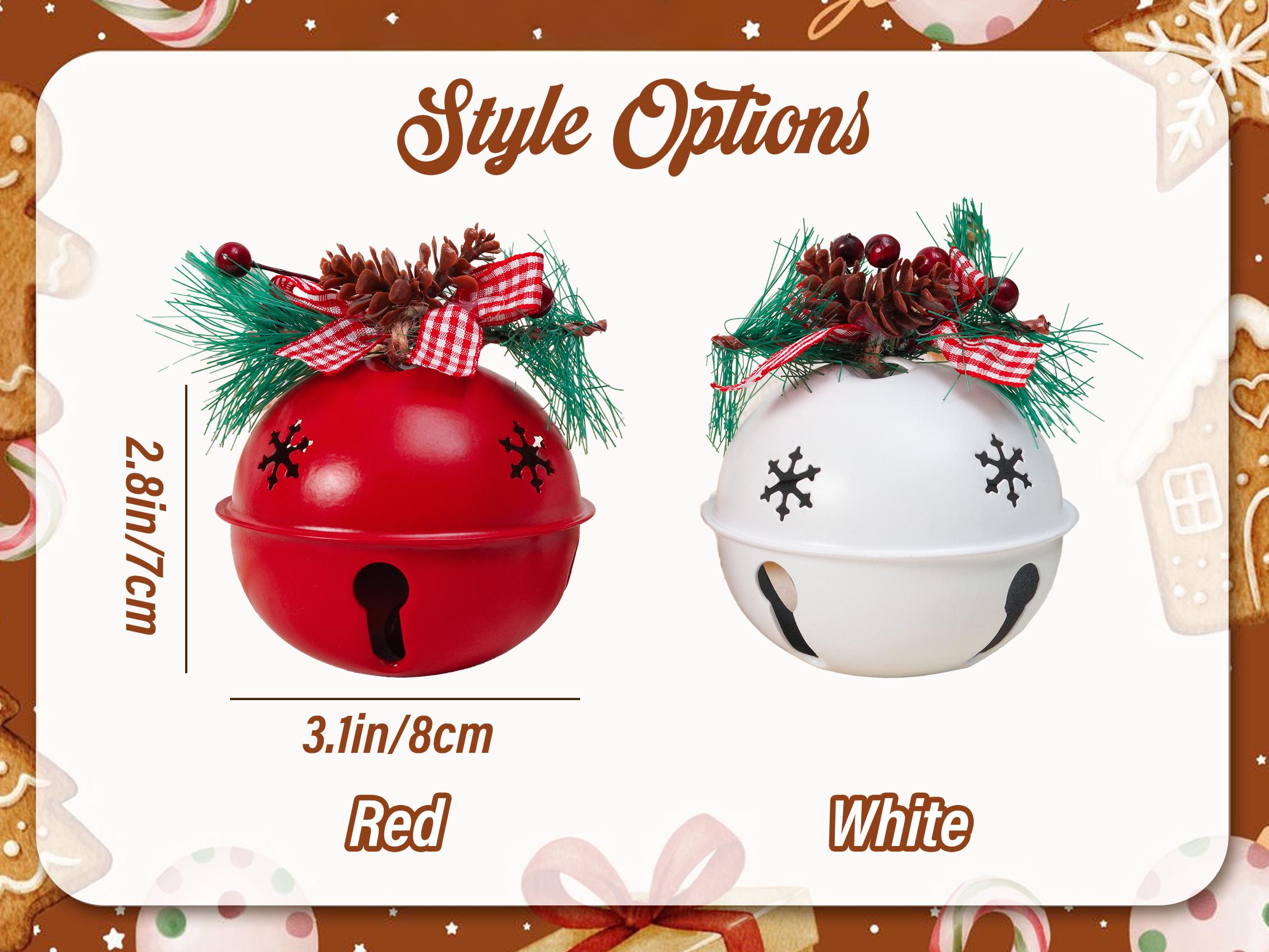 Personalized Christmas Bell Ornaments – Custom Name & Year Holiday Tree Decoration