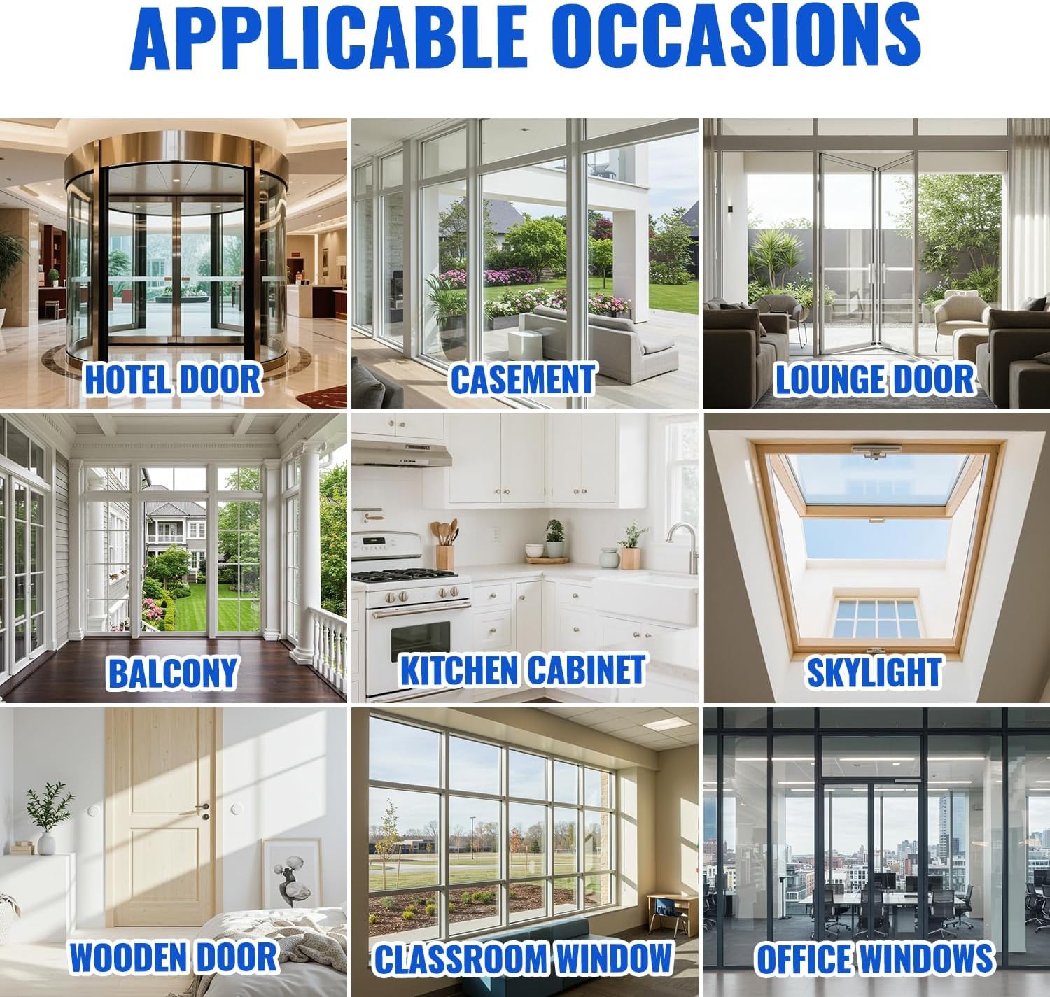 33 Feet Transparent Weather Stripping Tape, Windproof Soundproof Gap Seal Strip for Doors Windows AC Units