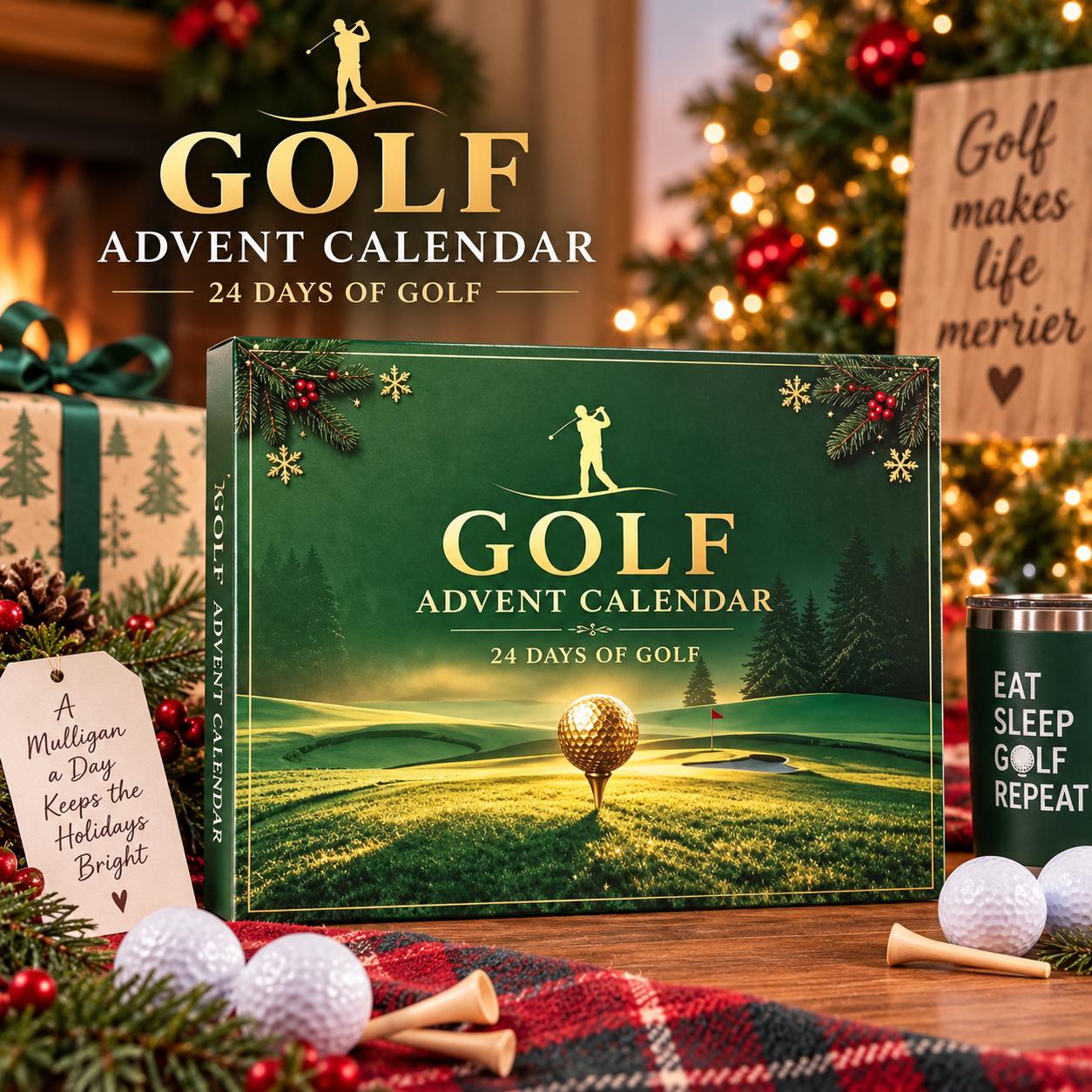Golf Advent Calendar – 24 Days of Golf-Themed Christmas Surprises