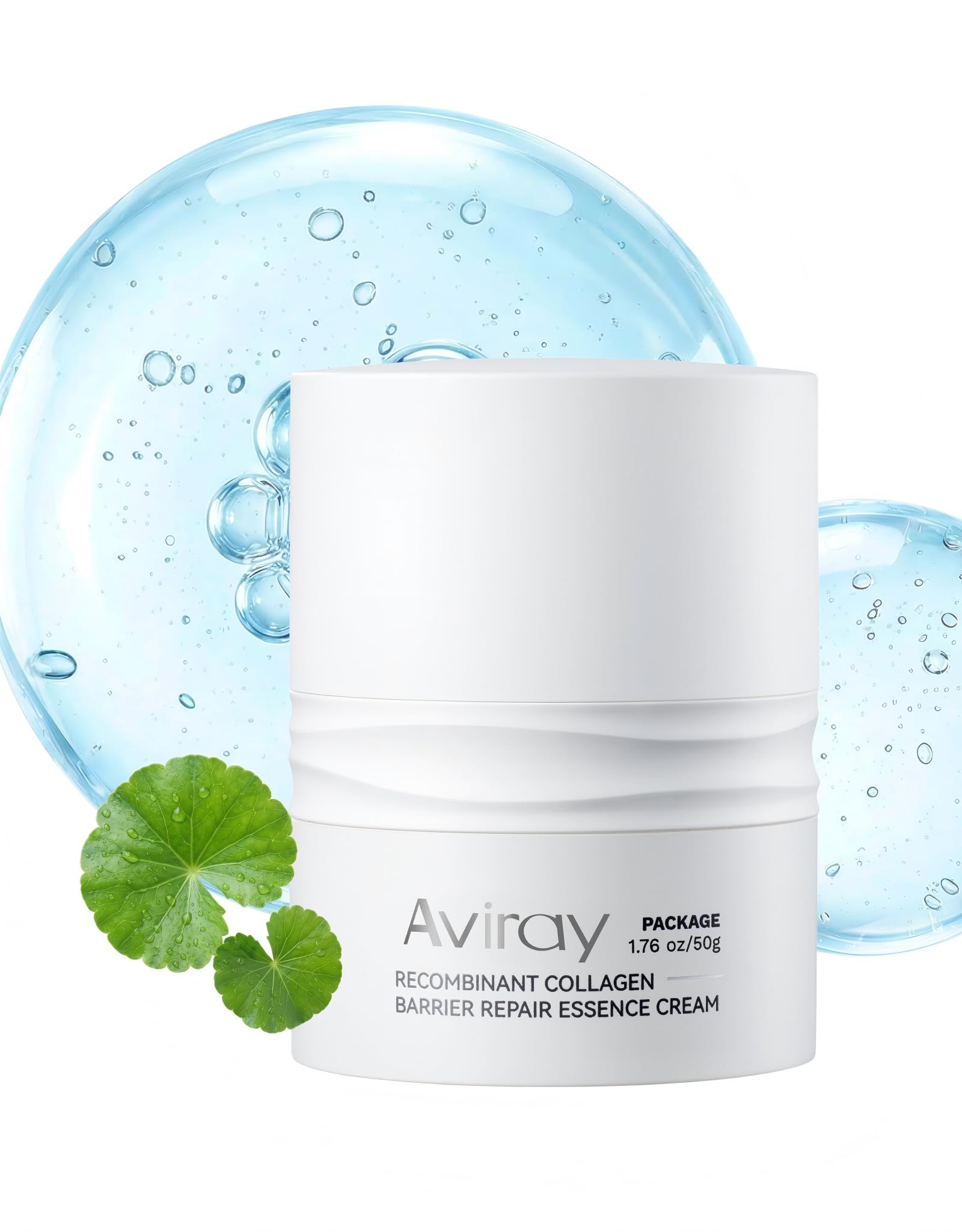 Aviray Recombinant Collagen Barrier Repair Face Cream, Hydrating Facial Moisturizer 50g