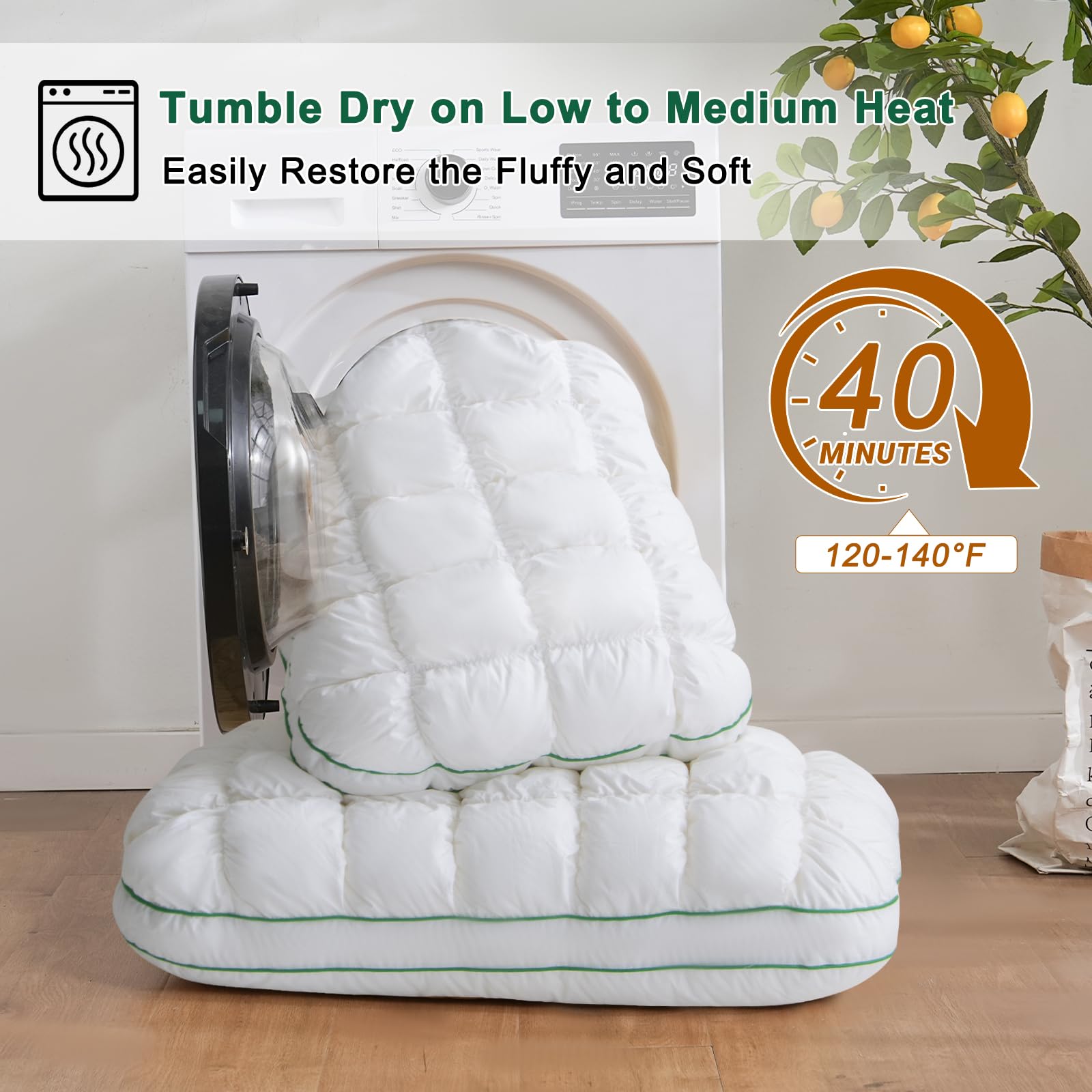 Cloud Bubble Soft Support Sleeping Pillow