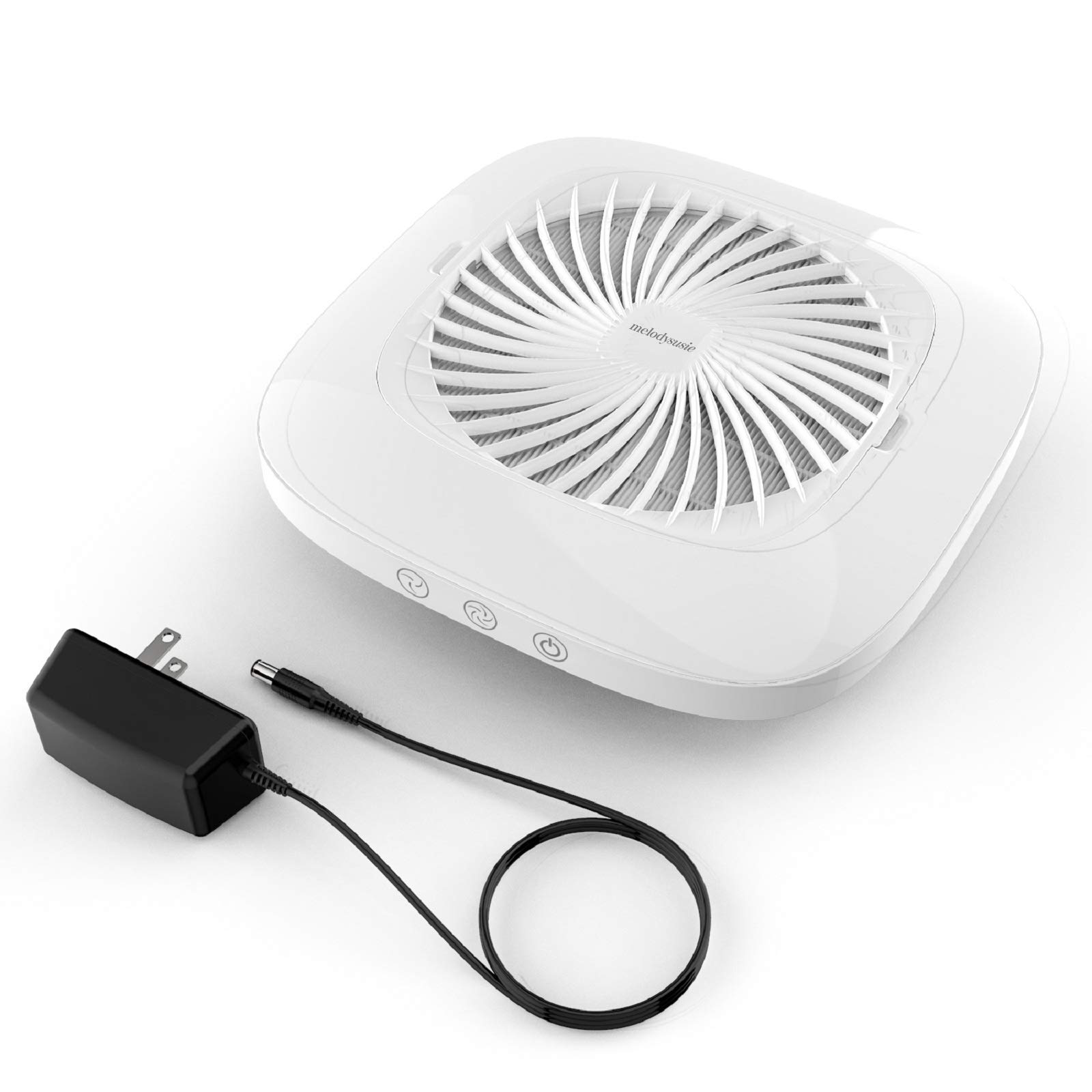 MelodySusie 2-Speed Nail Dust Collector Vacuum Fan