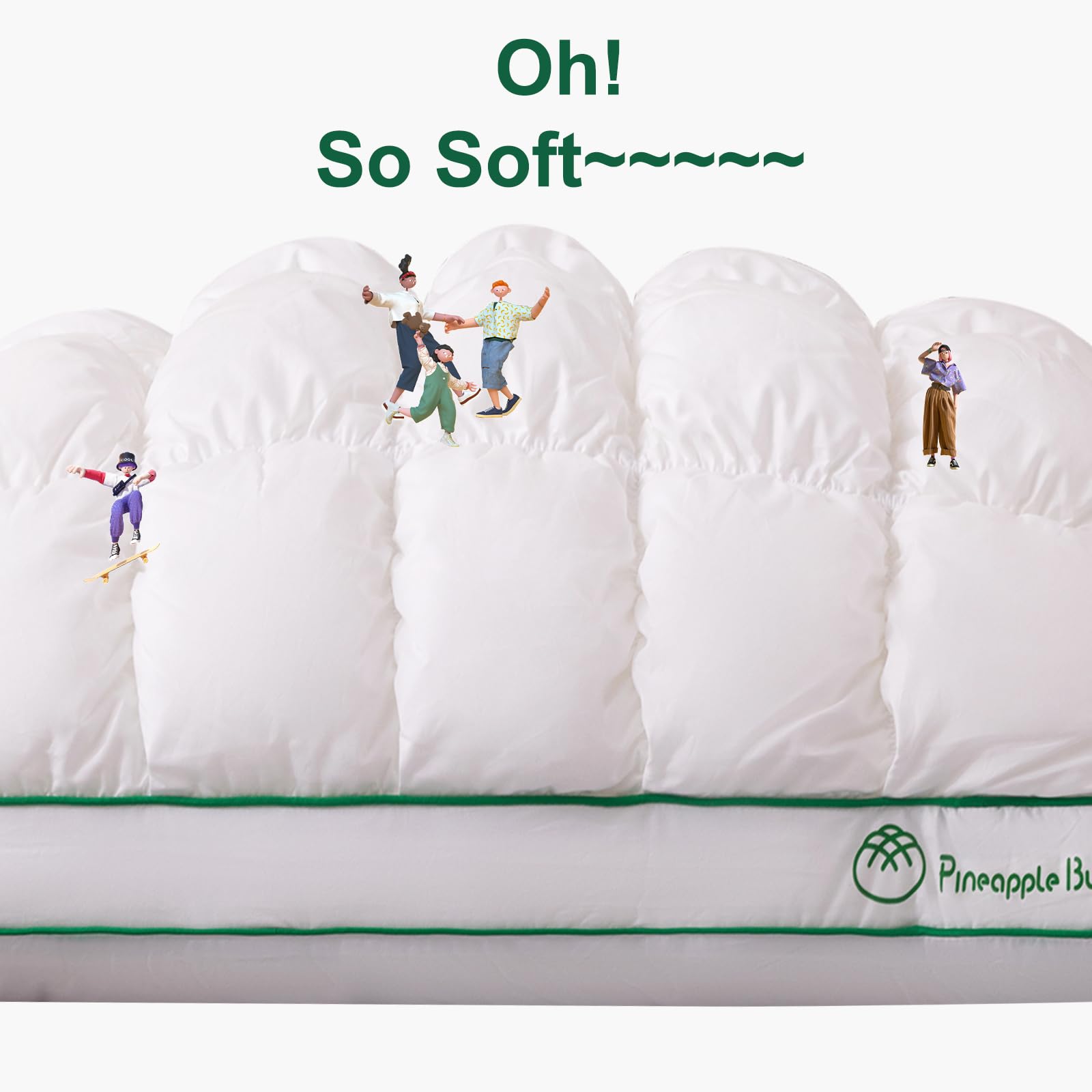 Cloud Bubble Soft Support Sleeping Pillow