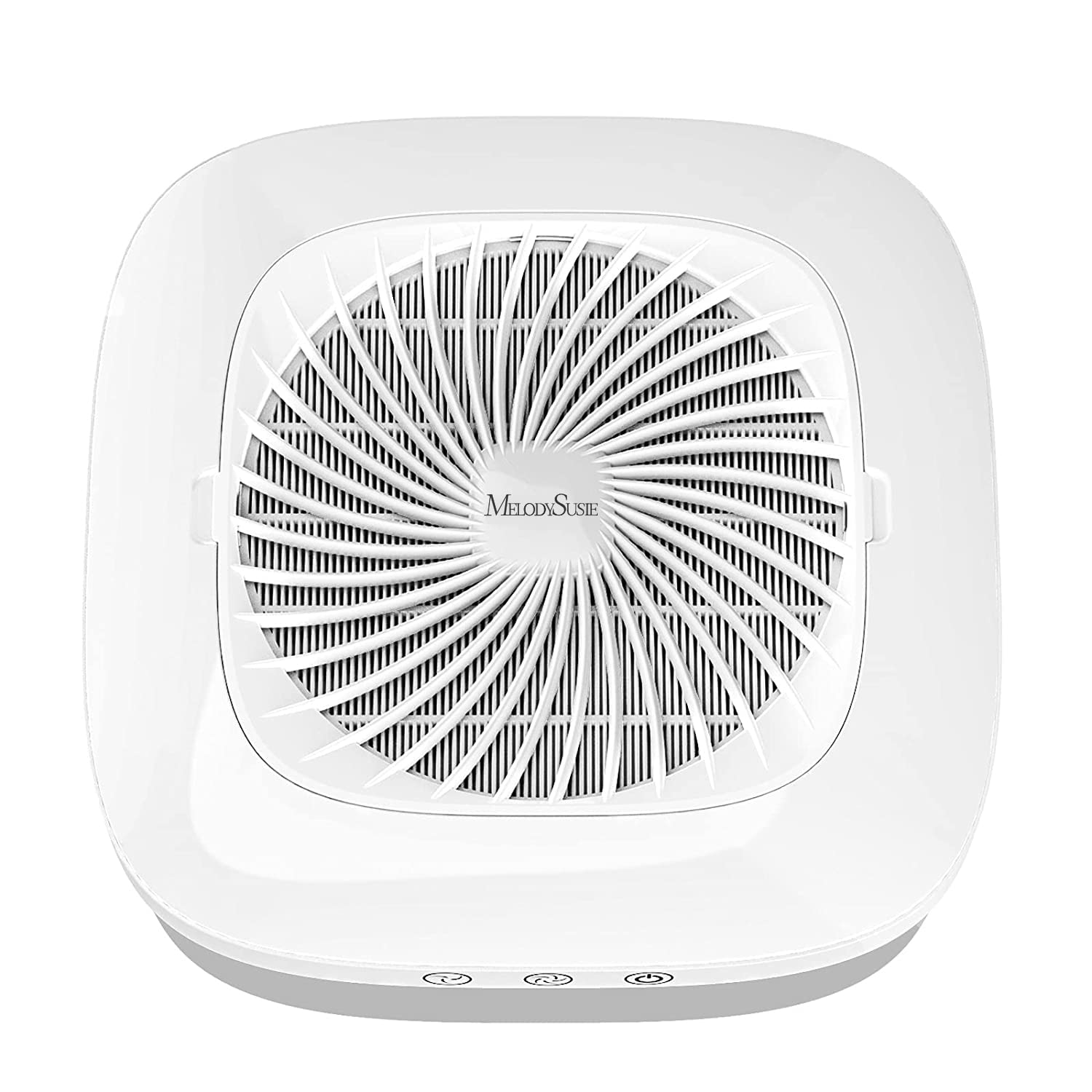 MelodySusie 2-Speed Nail Dust Collector Vacuum Fan
