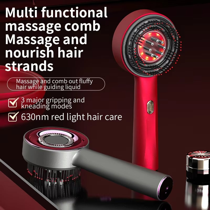 Electric Scalp Massager Brush, Rechargeable Head Massage Comb
