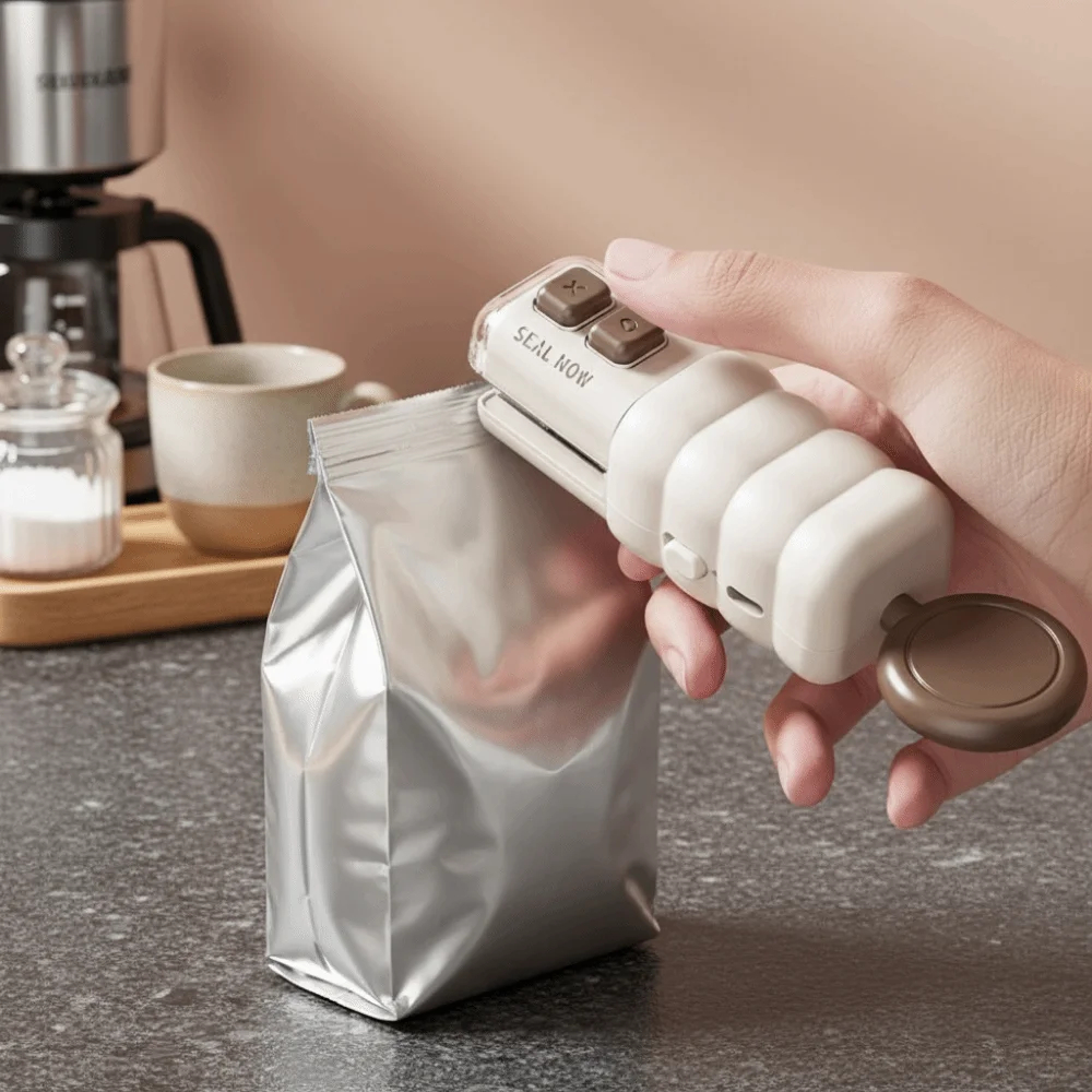 3-in-1 Bottle Opener and Mini Sealing Machine