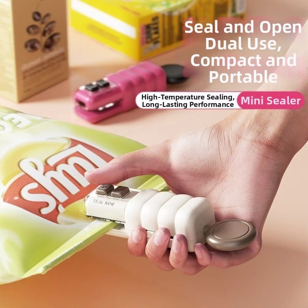 3-in-1 Bottle Opener and Mini Sealing Machine