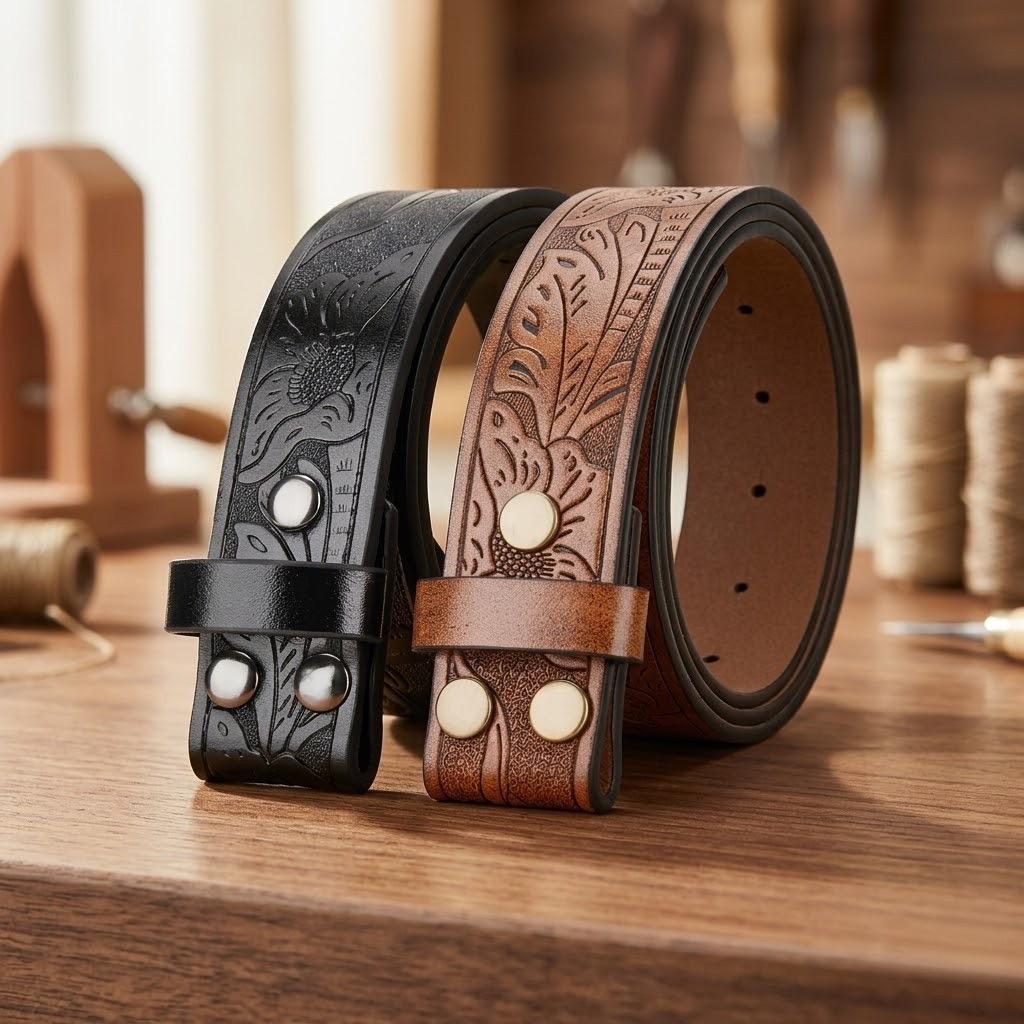 The Beer Buckle Western Style Belt Buckle, Can Holder Belt Accessory