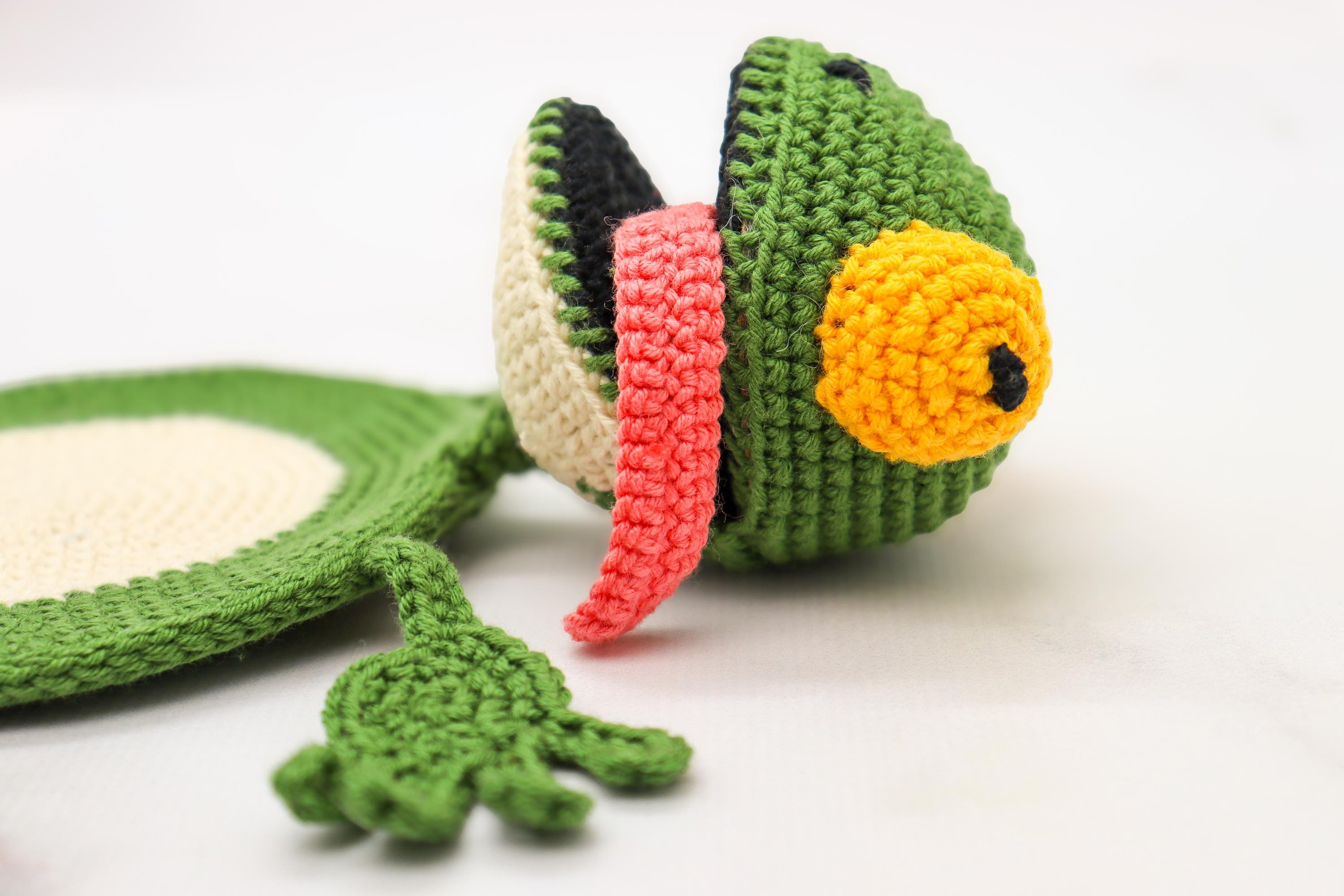 Crochet Lizard Coaster Pattern, Amigurumi DIY Guide 