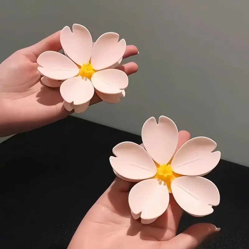 Flower Magnetic Fridge Sealing Clips, Cute Petal Fridge Magnet Snack Bag Clips for Kitchen Storage