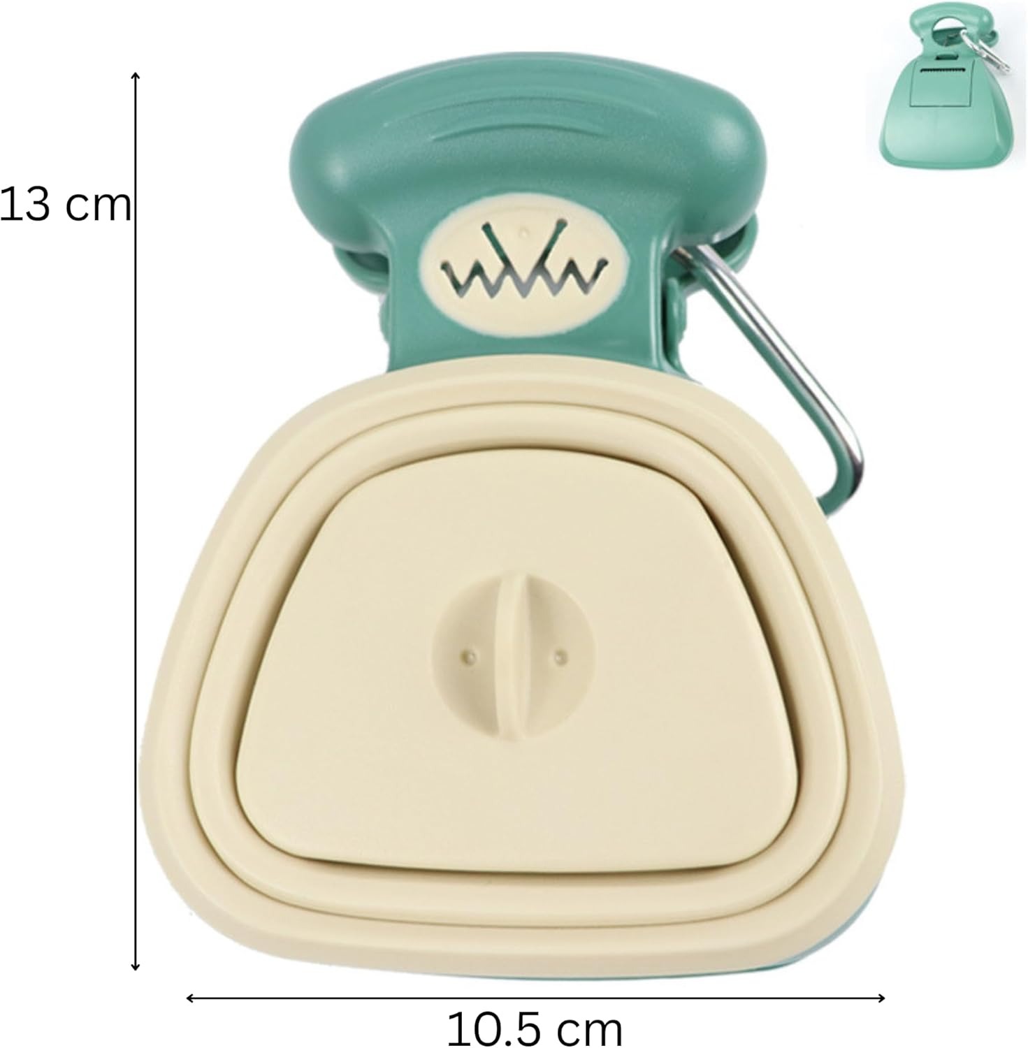 Dog Pooper Scooper with Waste Bag Dispenser