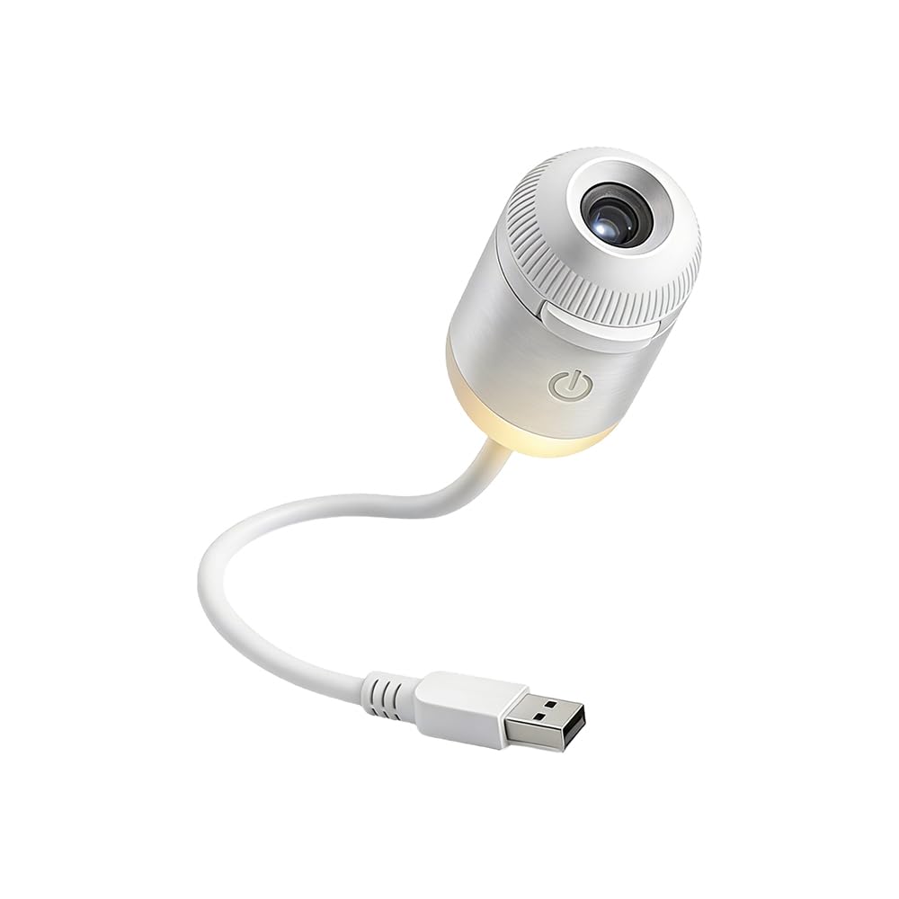 USB Star Projector Night Light, Flexible Gooseneck Galaxy Lamp