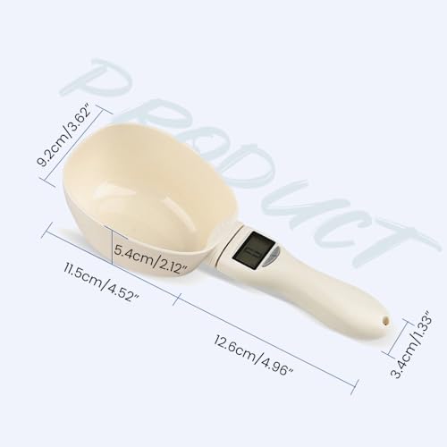 Digital Measuring Spoon Scale, High Precision Electronic Weighing Spoon with LCD Display for Baking & Cooking