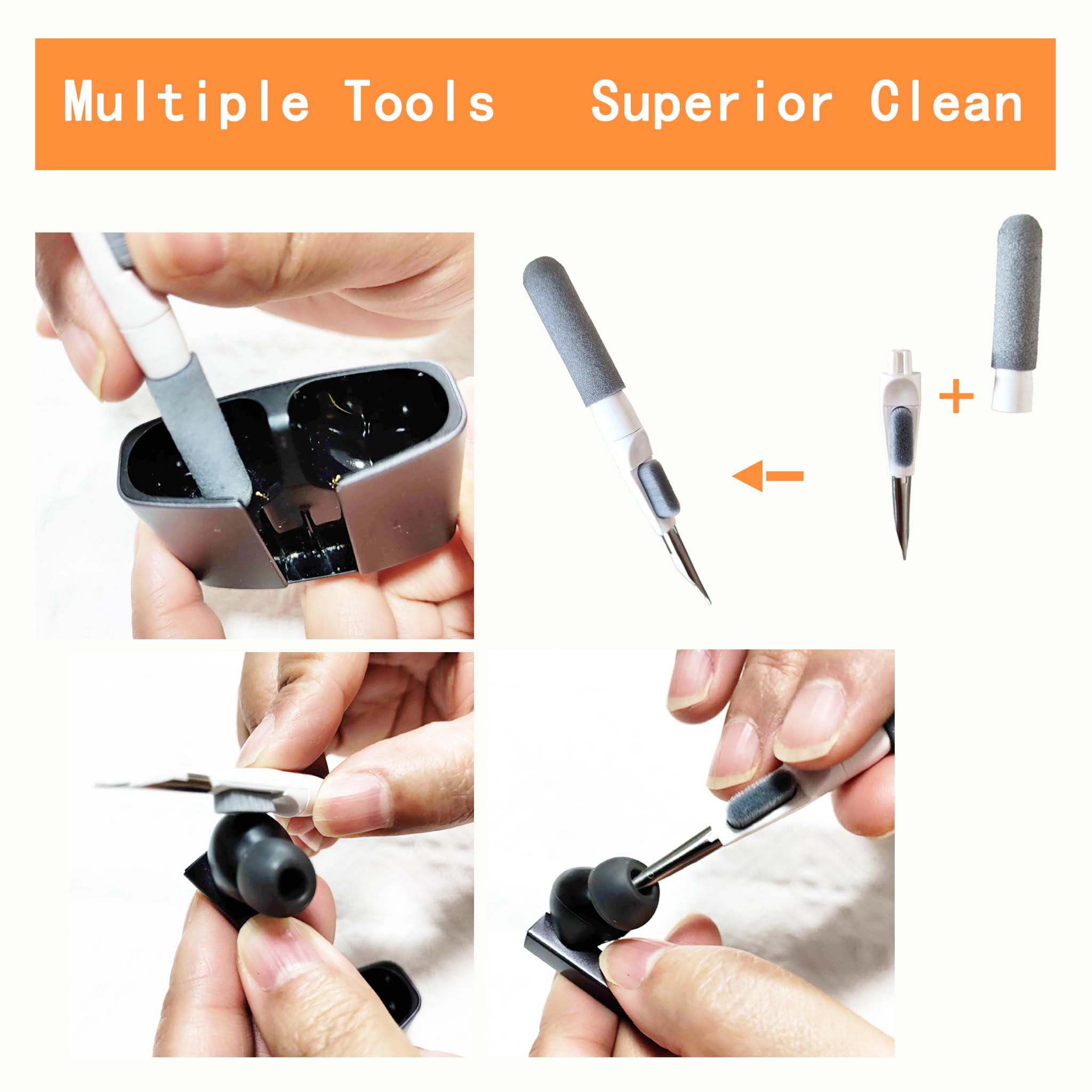 Retractable Mini Keyboard Cleaning Brush